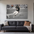 Walter Payton #34 Canvas Wall Art | Sweetness in a living room