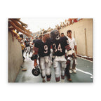 Walter Payton & Jim McMahon Canvas Wall Art straight-on view