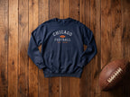 Kids Chicago football crewneck, Est. 1920, Navy